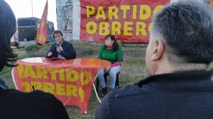 Gabriel Solano en Merlo: ”El gobierno ajusta a los trabajadores pero arruga ante el capital agrario”