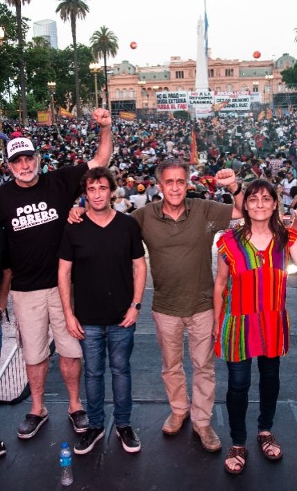 Solano: “Con un acto multitudinario en La Matanza lanzamos la campaña para poner en pie un movimiento popular con banderas socialistas porque el peronismo es ajuste del FMI, pobreza e indigencia”