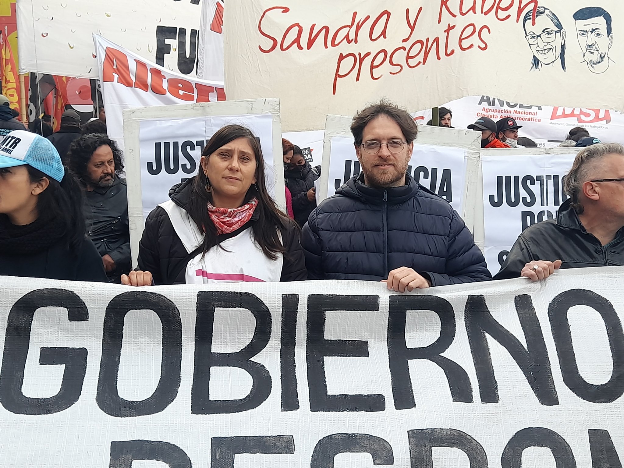 Guillermo Kane: “Justicia por Sandra y Rubén es que Vidal y Sanchez Zinni estén presos y se termine el ajuste de “Todos” y “Juntos””