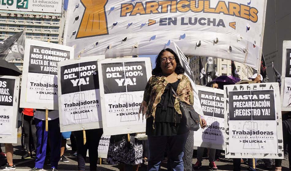 Sindicato de Trabajadoras de Casas Particulares pide aumento de emergencia ya!