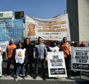 Jueves 11h concentración de Trabajadoras de Casas Particulares en Min. de Trabajo sede Alem