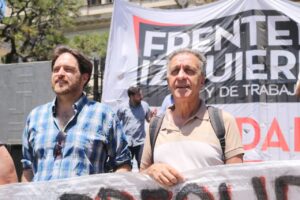[PRESUPUESTO 2023] La izquierda se movilizó a la Legislatura en rechazo al presupuesto de Kicillof y Juntos