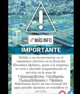 Néstor Pitrola: “Malena Galmarini, ocúpese de que los bonaerenses tengan agua”