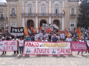 Posición del Partido Obrero ante la inauguración de sesiones por parte de Sáenz