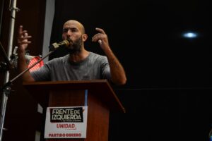 El candidato a gobernador del FITU participó del lanzamiento de las precandidaturas presidenciales del Partido Obrero