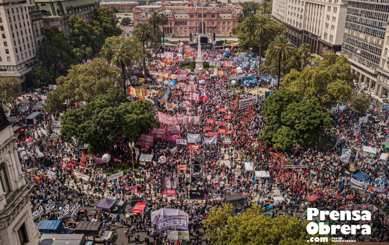 24 de marzo a la Plaza, contra el ajuste del gobierno y el FMI, la represión y la criminalización