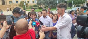 Gabriel Solano se reunió con el Ministro de Seguridad: ”En la provincia está abolido el derecho a la protesta”