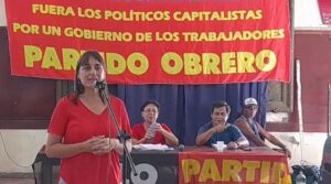 Romina Del Plá:“Fuera los políticos capitalistas. Basta de entregar nuestros recursos naturales como lo están haciendo con el litio”