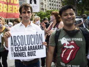 Jueves 9.30h de Obelisco a Comodoro Py: Abajo las condenas contra Arakaki y Ruiz
