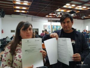 El PJ agrede a la Concejal Flavia Tesone, del Partido Obrero en el Frente de Izquierda Unidad, en plena sesión y le impide la palabra.