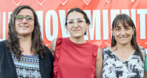 Romina Del Plá llega a Rosario para apoyar la pre candidatura de Carla Deiana como gobernadora de Santa Fe.