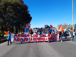 Romina Del Plá en Jujuy: La reforma de Morales es un engendro reaccionario, venimos a apoyar al pueblo que la enfrenta y lucha por el salario».