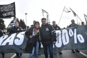 Romina Del Plá: “Repudiemos masivamente la persecución a Alejandro Crespo del SUTNA”