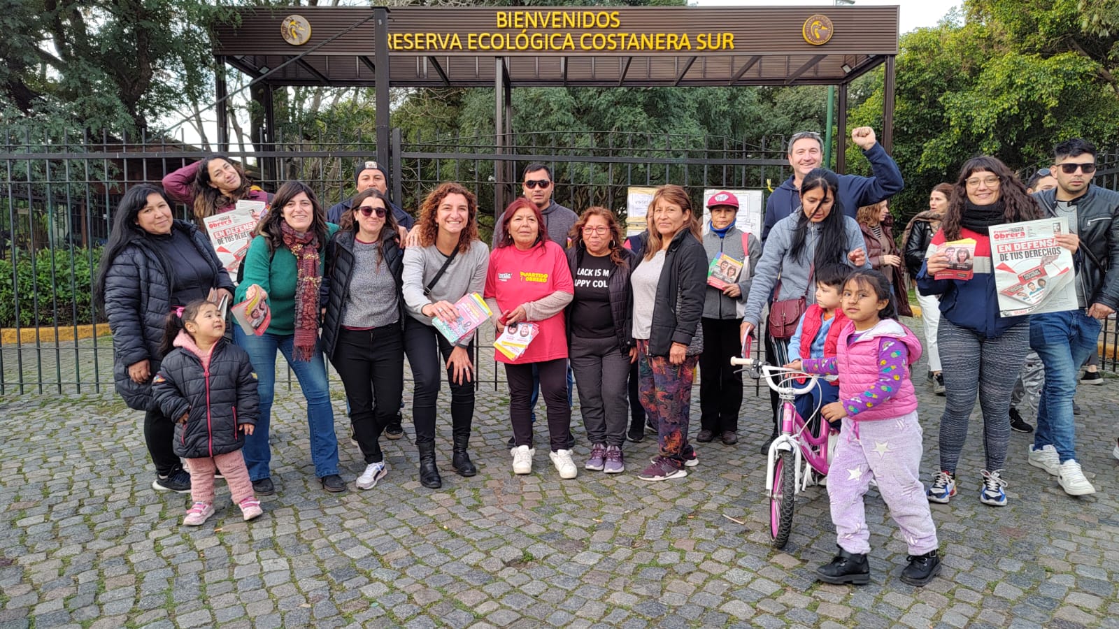 Vanina Biasi en Costanera Sur: “Queremos una Costanera verde y de acceso público, basta de privatización y torres de lujo”