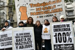 Romina Del Plá: “Es una vergüenza que se les pague la hora menos de un kilo de pan a las trabajadoras de casas particulares”