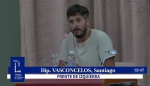 El diputado Vasconcelos llamó a movilizar de forma independiente contra los ajustadores y ofreció un programa de salida para la crisis
