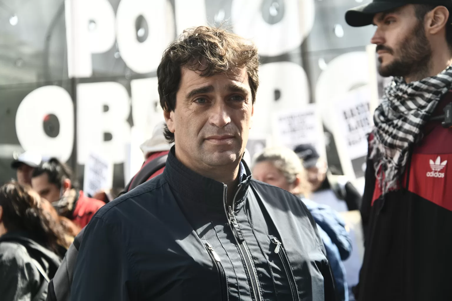 Gabriel Solano presentó una denuncia penal contra la Policía por la represión en la 9 de julio