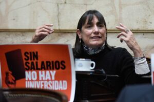 Romina Del Plá: «Hace falta aumentar todo el presupuesto: sin salarios, no hay Universidad”