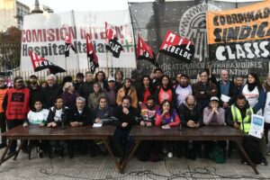 Miércoles todos al Congreso contra la Ley Bases