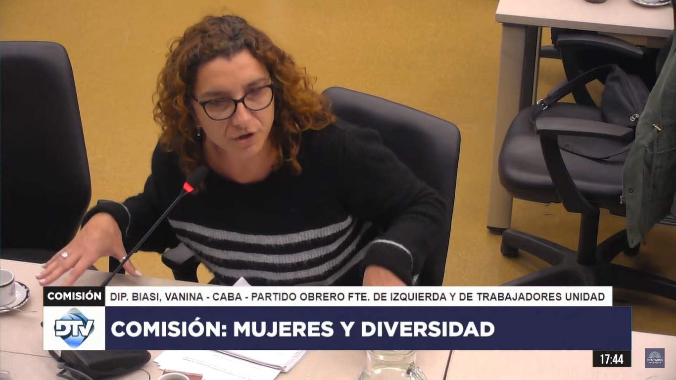 Vanina Biasi: “Cúneo Libarona trajo a una banda de defensores de pedófilos a la comisión de mujeres: un insulto a las madres protectoras”