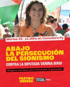 Vanina Biasi declarará en la causa armada por el sionismo