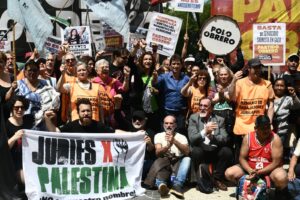 Vanina Biasi en declaración indagatoria: “Con esta causa le quieren poner una mordaza a quienes denunciamos el genocidio contra el pueblo palestino”