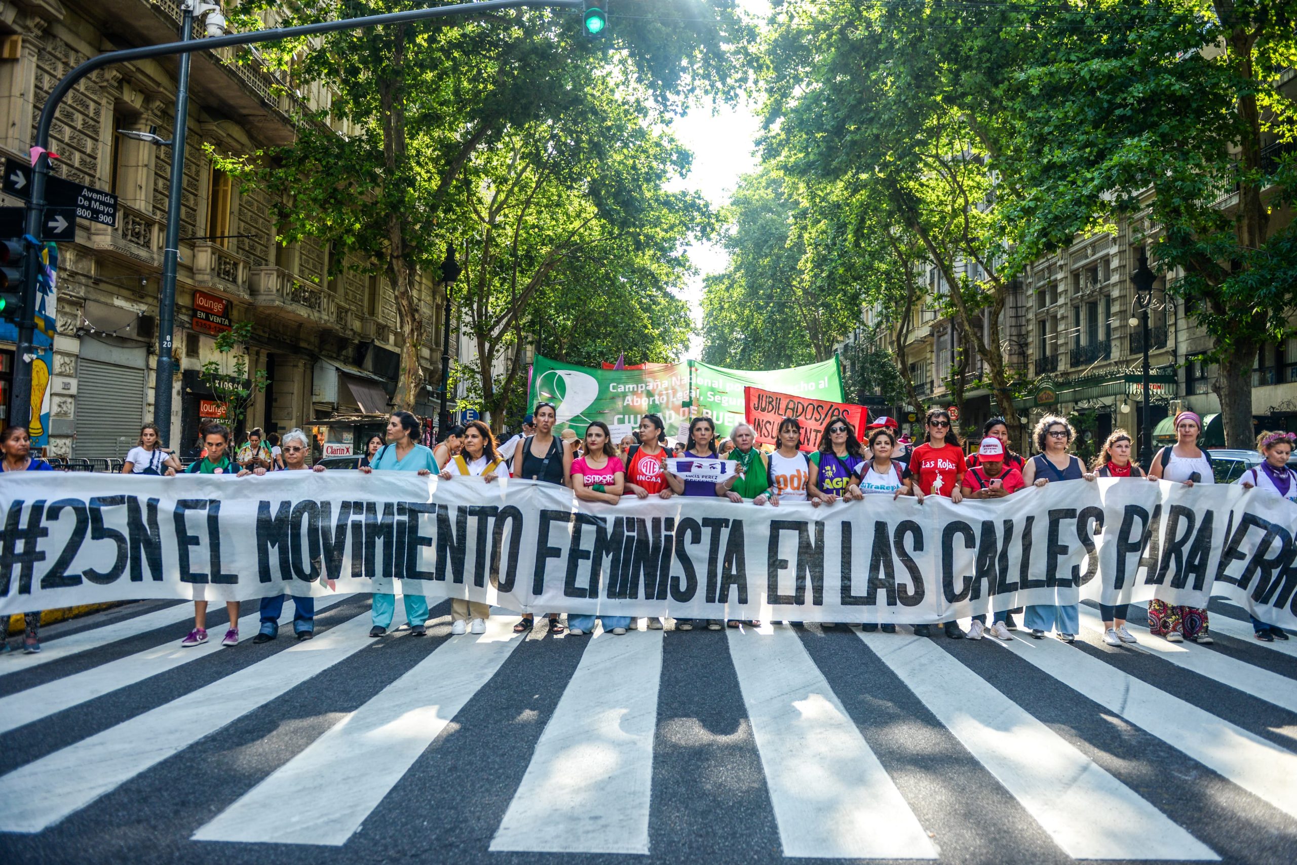 [25N] Las mujeres y diversidades volvemos a las calles para terminar con Milei y sus políticas