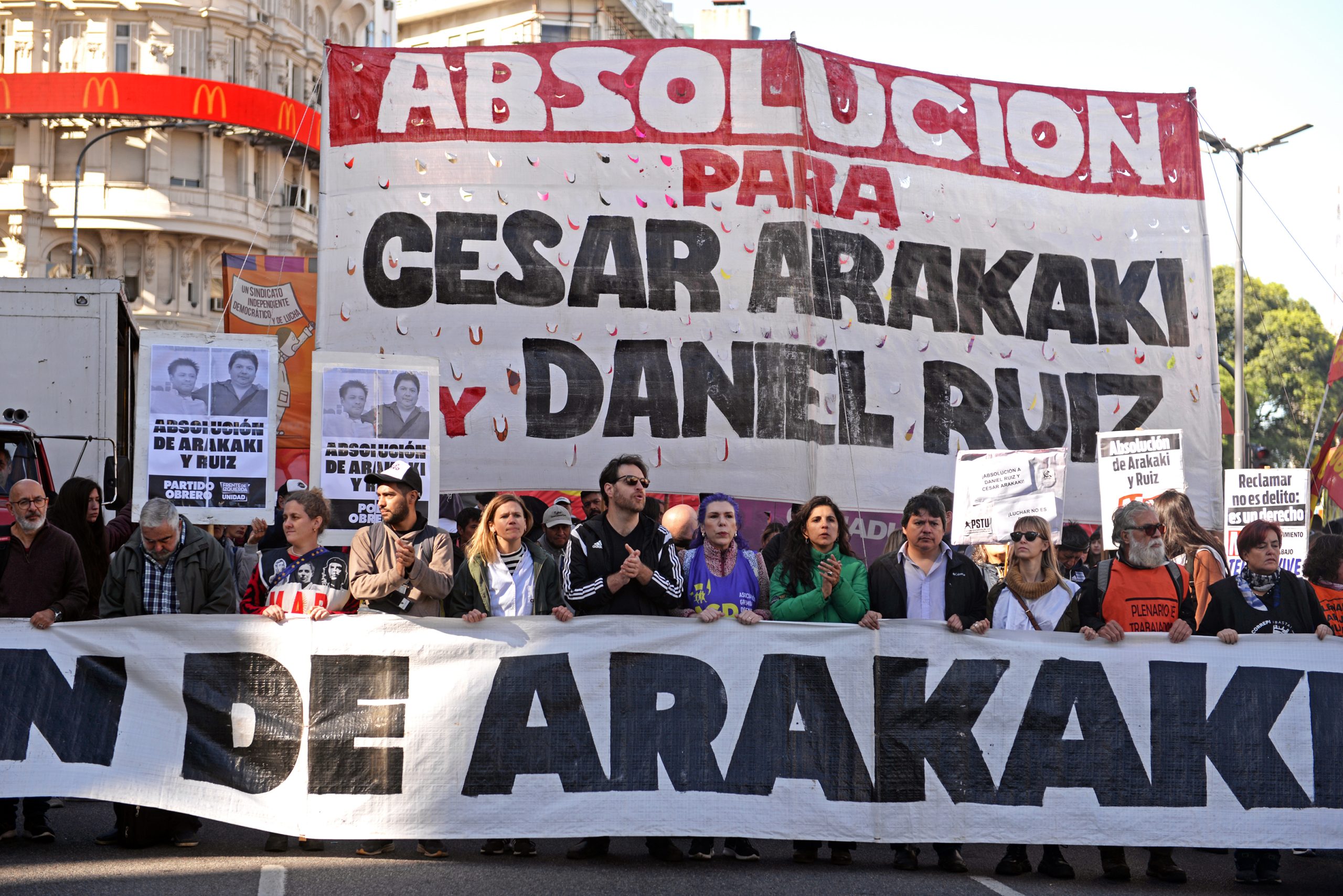 El Partido Obrero apelará el fallo contra César Arakaki por participar de la movilización de diciembre del 2017