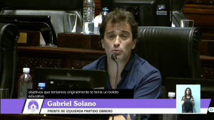 Gabriel Solano: «No hay discurso que oculte el fracaso de la gestión de Jorge Macri»