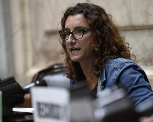 Vanina Biasi: «No quieren el juicio político y ni siquiera interpelar a Milei. Este Congreso es otra estafa»