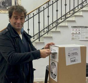 Votó Gabriel Solano legislador y dirigente nacional del Partido Obrero – Frente de Izquierda