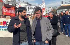 Solano: «Es Milei o la salud pública, es Milei o el Garrahan»