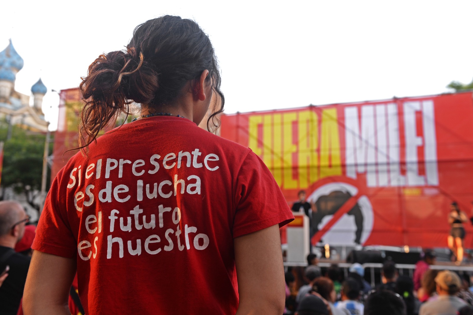 11H Acto del Partido Obrero en Obelisco contra un fallo proscriptivo y persecutorio