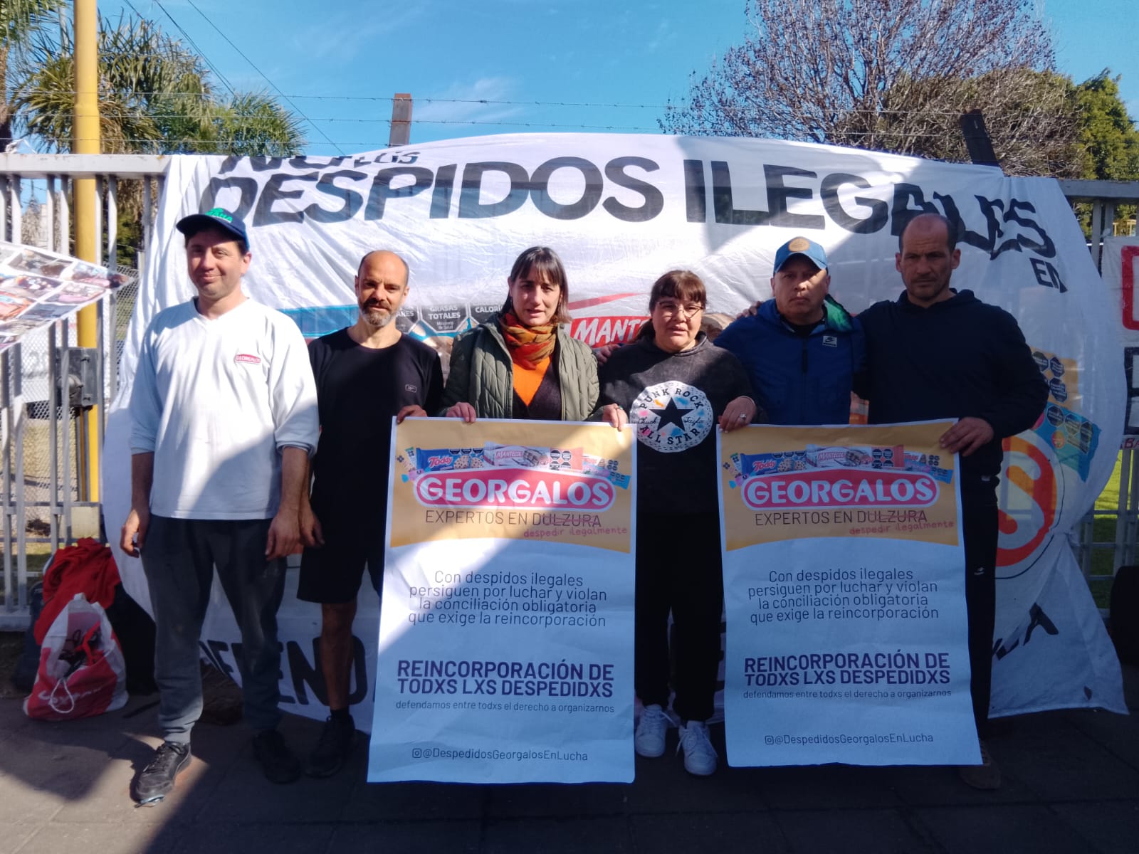 Romina Del Plá en la fábrica Georgalos “Los candidatos de Milei y del peronismo son un bochorno; los del Fitu somos trabajadores al servicio de las luchas obreras y populares”
