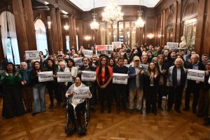 Enorme apoyo a Vanina Biasi contra el procesamiento por defender al pueblo palestino