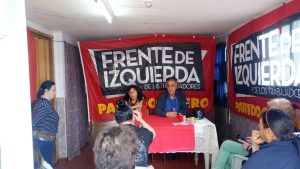 Néstor Pitrola en Las Flores: “Es mentira que la Reforma Laboral trae blanqueo y puestos de trabajo, sólo traerá más despidos y superexplotación”