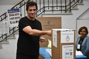 Votó Gabriel Solano candidato a diputado nacional del Frente de Izquierda