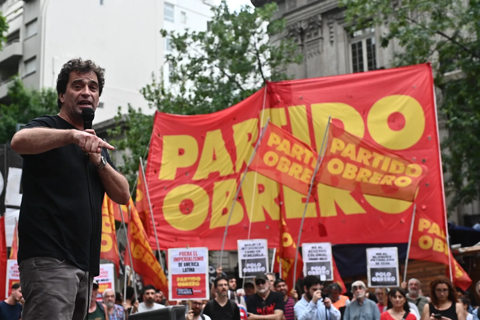 Gabriel Solano: «Denunciamos la intervención imperialista en Venezuela»