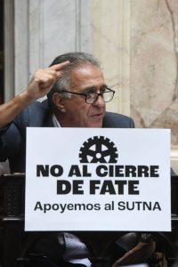 Néstor Pitrola en la sesión de Diputados: “Fate anticipa la Argentina que viene si se aprueba esta reforma esclavista”