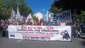Pitrola desde La Plata, en la antesala del 24 de marzo: “Contra el negacionismo y el régimen de Milei, ganemos la calle levantando las banderas históricas del Encuentro Memoria, Verdad y Justicia”
