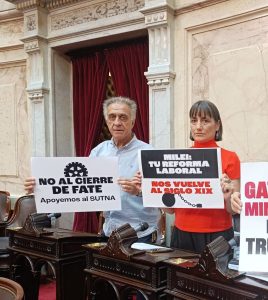 Del Plá y Pitrola: “El discurso de Milei fue el modelo de la mentira facho-libertaria: describió un país que no existe mientras se hunde el salario y crecen el hambre, los despidos y los cierres como el de Fate”