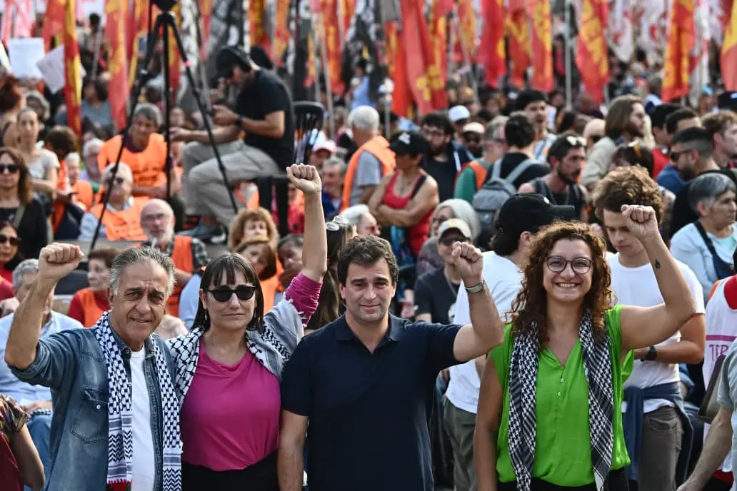 1° de Mayo en Plaza de Mayo Gabriel Solano: “Hay que terminar con Milei y poner en pie una alternativa de la izquierda y de los trabajadores que supere definitivamente al peronismo”