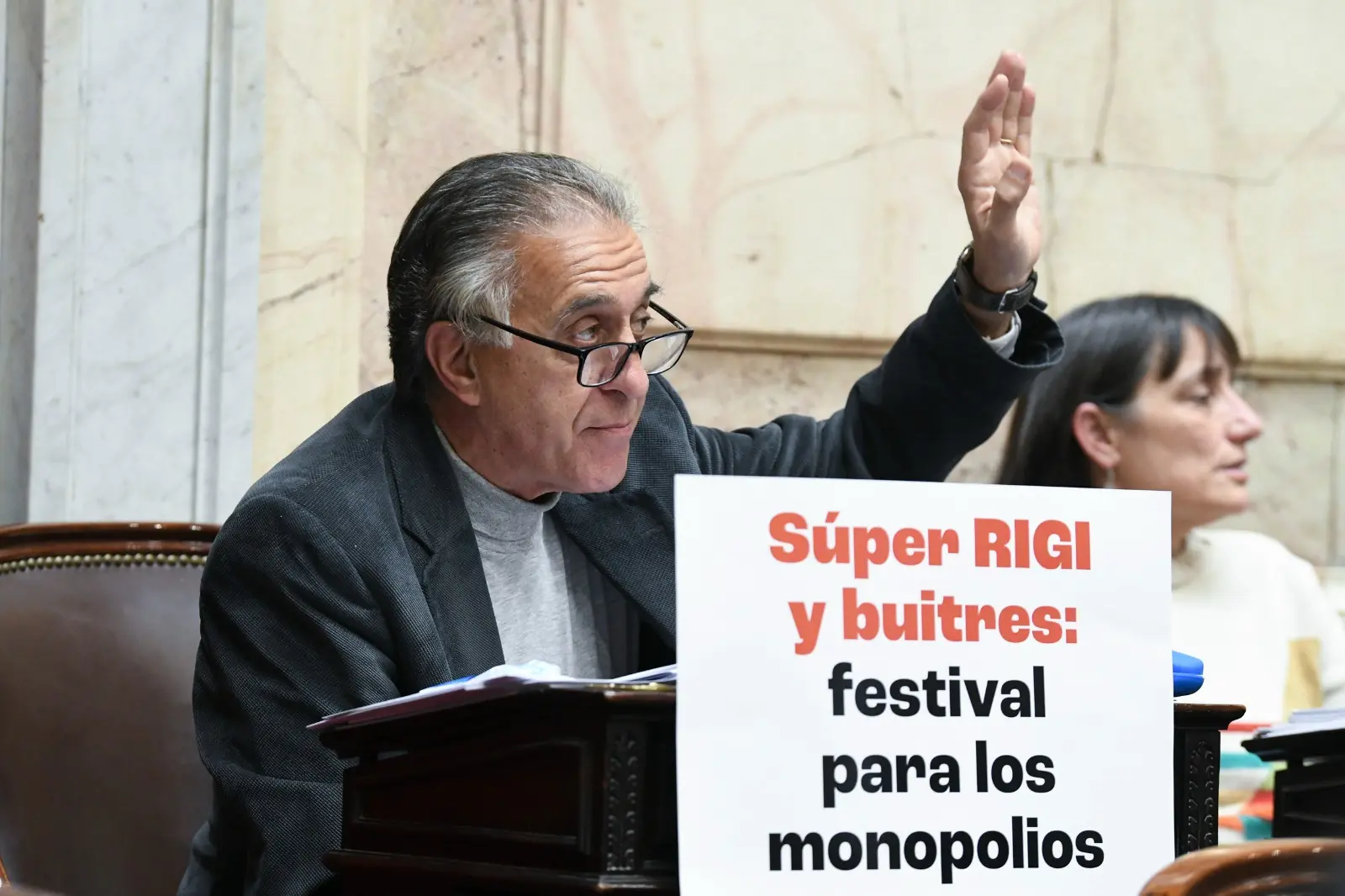 Pitrola en el Congreso: “El Súper RIGI es para continuar con el festival extractivista”