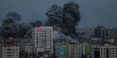 Bombardeo-Franja-de-Gaza