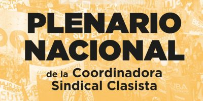 CSC Plenario nacional flyer