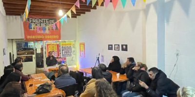 Néstor Pitrola en Tigre lalmuerzo 2025