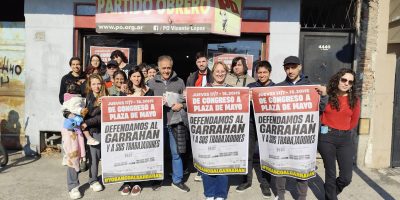 Néstor Pitrola en Vicente López 2025