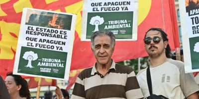 Néstor Pitrola movilización ambiente