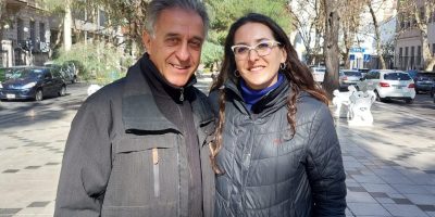 Néstor Pitrola y Carla Deiana