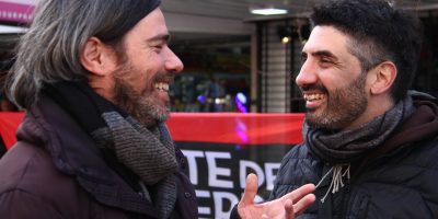 Pablo Giachello y Nicolás del Caño en Lanús 1